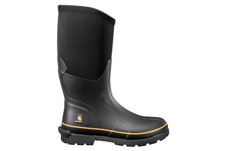 MENS 15 INCH WATERPROOF SAFETY TOE RUBBER BOOT