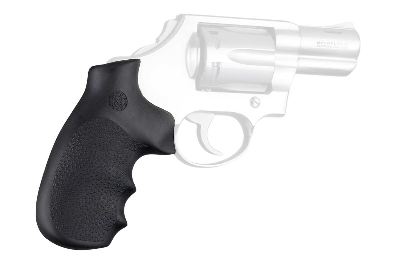 Hogue Colt Detective Special/Diamondback Rubber Monogrip Black