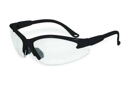 COLUMBIA, BLACK WITH CLEAR LENS