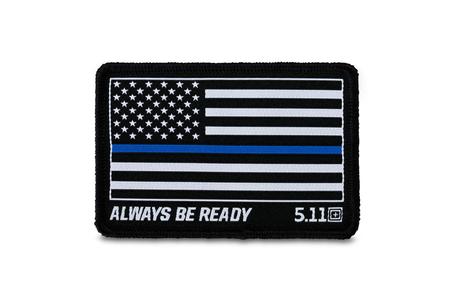 THIN BLUE LINE WOVEN PATCH