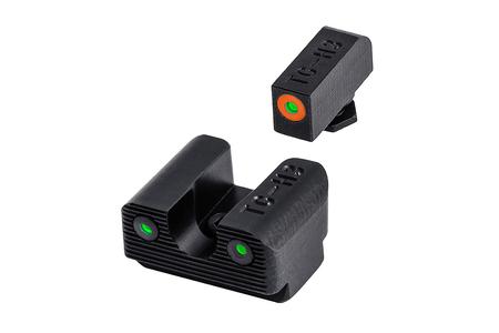 TRUGLO TRITIUM PRO NIGHT SIGHTS FOR GLOCK 42/43 (ORANGE)