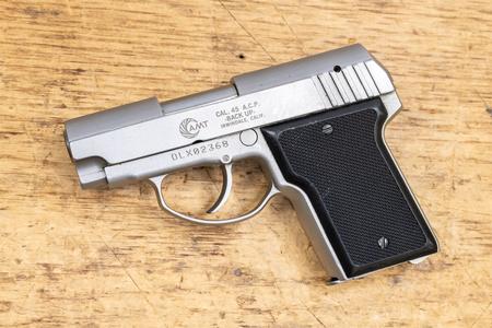 BACK UP 45 ACP USED POLICE TRADE-IN PISTOL