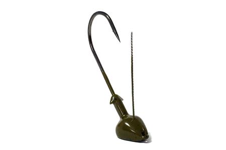 STAND UP JIG 1/4OZ. 4/0 HOOK GRN PUMPKIN