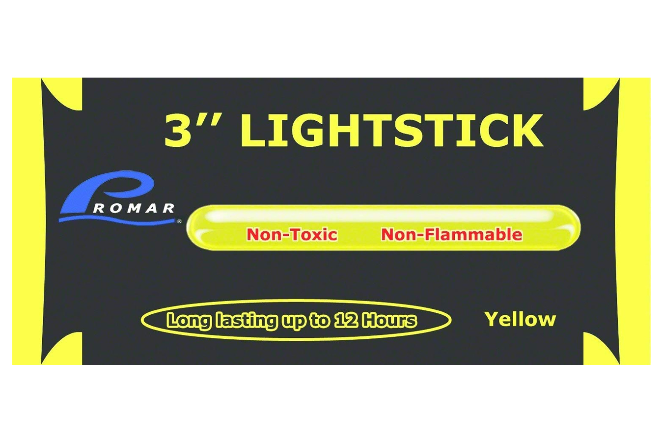 American Maple 3 Inch Light Glow Stick- Yellow