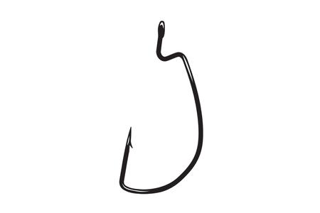 WORM HOOK SUPERLINE EWG WEIGHTED 3/0