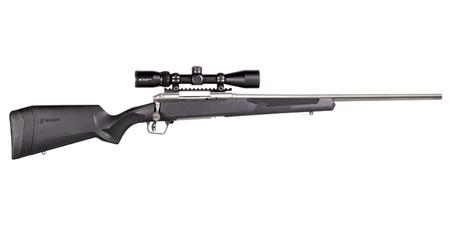 SAVAGE 110 Apex Storm XP 6.5 Creedmoor Bolt-Action Rifle with Stainless Barrel and Vortex Crossfire 3-9x40mm Riflescope