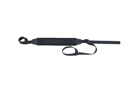 BLACK NEOPRENE SHOTGUN SLING W/ LOOPS