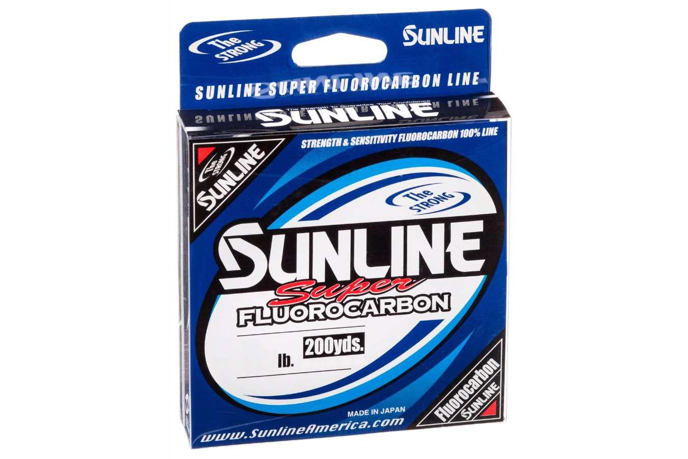 SUNLINE SUPER FLUOROCARBON 14LB. CLEAR 200YDS.