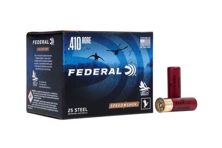 Federal 410 Gauge 3 In 1-1/8 oz 6 Shotshell Speed Shok 25/Box