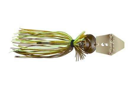 3/4OZ. CHATTER BAIT FREEDOM CFL GREEN PUMPKINTREUSE