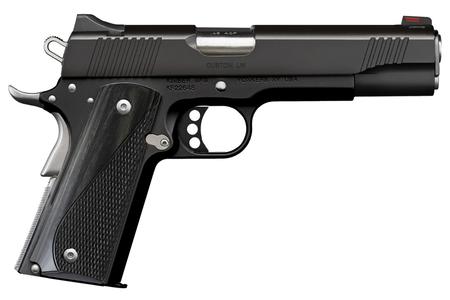 KIMBER Custom LW Nightstar 45 ACP Pistol with Stainless Small Parts and Gray Laminate Grips
