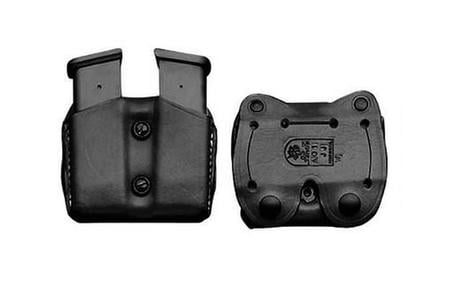DESANTIS DOUBLE MAGAZINE POUCH HOLSTER FOR GLOCK 19, 36, 37