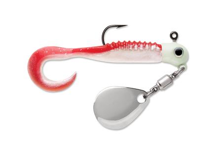 CURL TAIL SPIN JIG RED PEARL GLOW