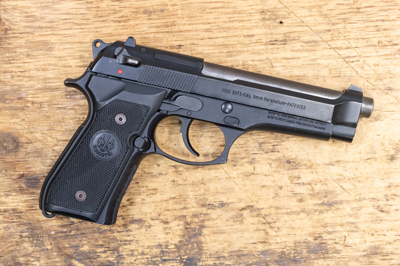 Beretta 92FS 9mm Police Trade-in Pistol - NO MAG | Sportsman's Outdoor ...