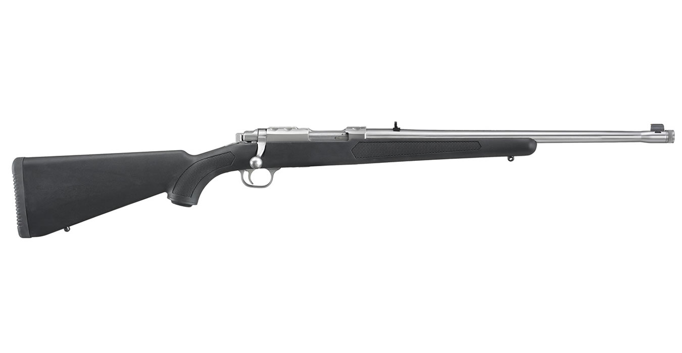 Ruger 77/357 357 Magnum Bolt-Action Rifle with Brushed Stainless Barrel ...