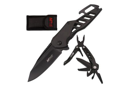 MTECH SPRING ASSIST KNIFE AND MULTI TOOL