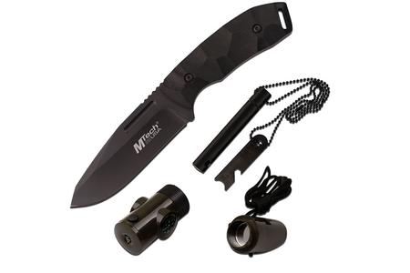 MTECH FIXED BLADE/SURVIVAL TOOL AND FIRE STARTER