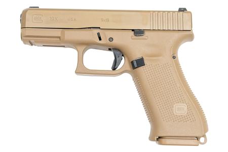 GLOCK 19X 9MM FULL-SIZE FDE PISTOL (USA)