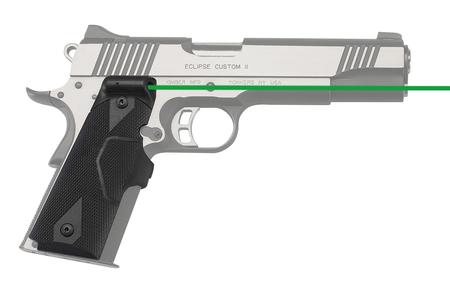FRONT ACTIVATION GREEN LASERGRIPS 1911 PISTOLS