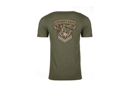 MILITARY GREEN LIGHTNING T-SHIRT