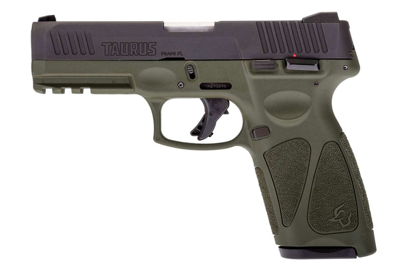 Taurus G3 9mm Striker Fired Pistol With Od Green Frame Sportsman S ...