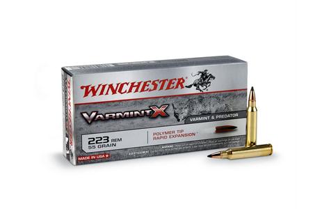 Winchester 223 Rem 55 Gr PTRE Varmint X 20/Box