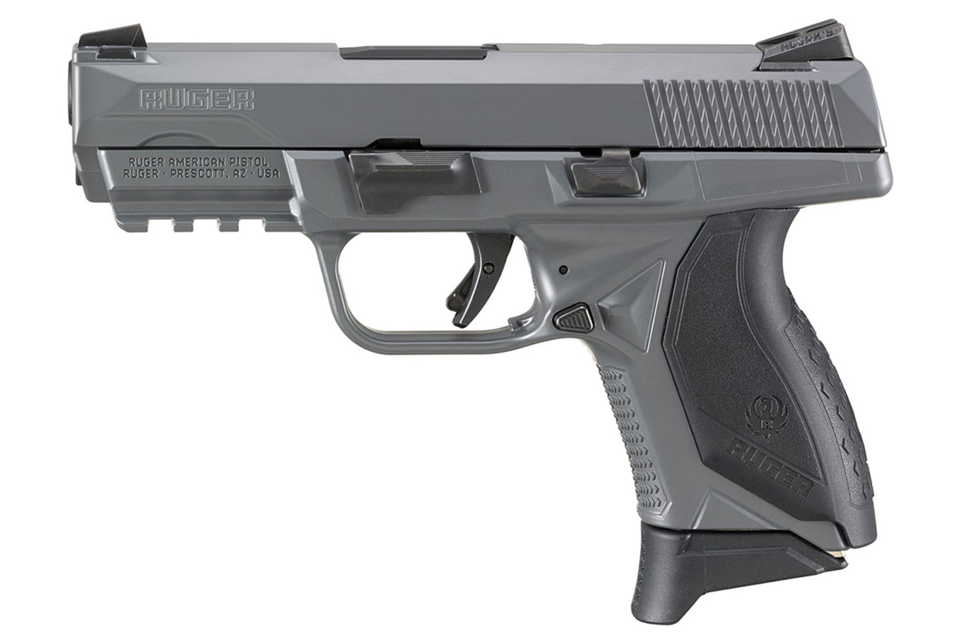 Ruger American Pistol Compact Acp Pistol With Gray Cerakote Finish Vance Outdoors