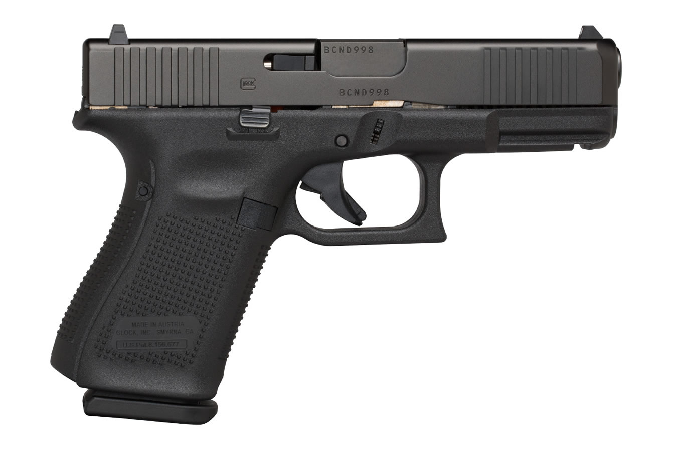 Glock 19 Gen5 9mm With Front Serrations Le Vance Outdoors