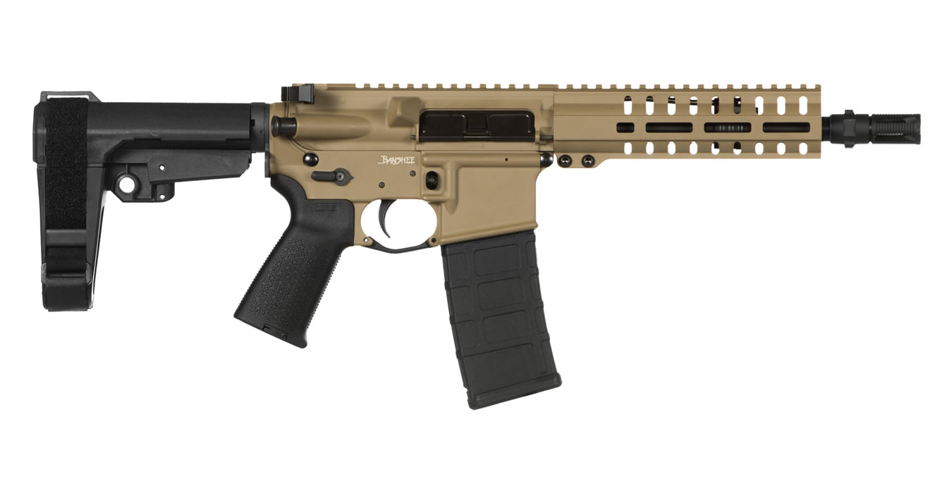 CMMG Banshee 300 MK4 300 Blackout Pistol with Flat Dark Earth Finish ...