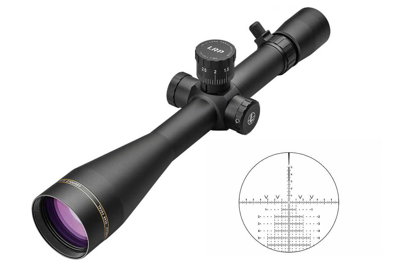 Leupold VX-3i LRP 8.5-25x50mm Riflescope with FP CCH Reticle