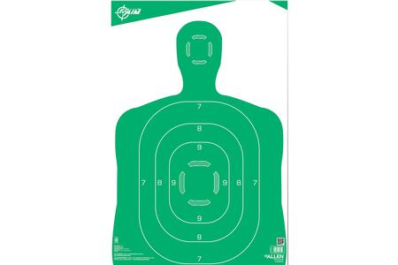 ALLEN COMPANY EZ AIM 12X18 SILHOUETE GREEN, 10-PACK