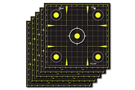 ALLEN COMPANY EZ AIM NON-ADHESIVE SPLASH SIGHT-IN GRID 12X12, 12-PACK