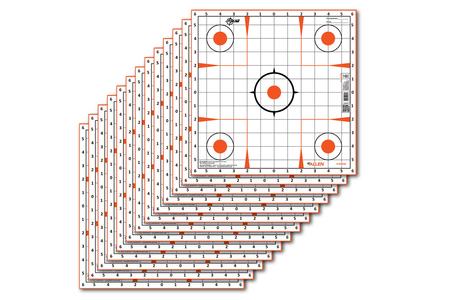 Allen EZ AIM Paper 12x12 Sight-In Grid, 13-Pack