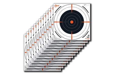 ALLEN COMPANY EZ AIM PAPER 12X12 BULLSEYE, 13-PACK