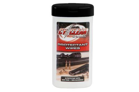 CY-CLEAN PROTECTANT LUBRICATED WIPES, 60 CT