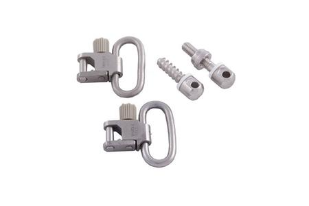 UNCLE MIKES SWIVELS QD 115 NICKEL PLATED 1 INCH