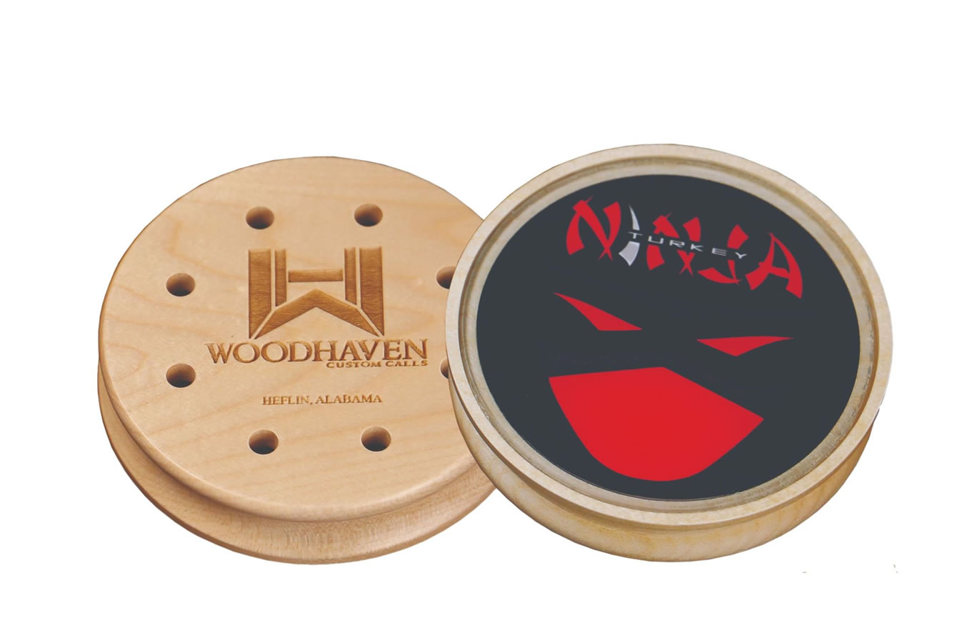 Woodhaven Red Ninja Glass Friction Call