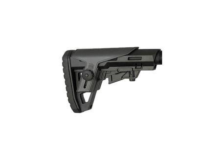TYPHOON COLLAPSIBLE STOCK BLACK WITH GRAY CHEEK COMB