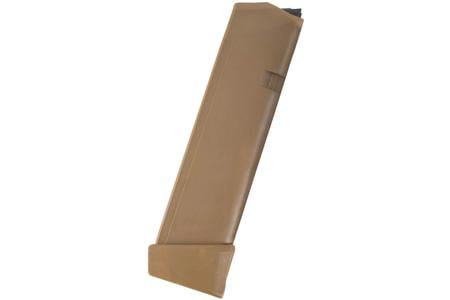 GLOCK 17/19x 9mm 19-Round Factory Magazine with Coyote Finish