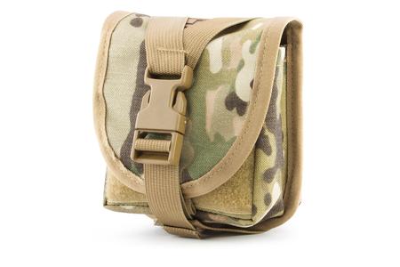 QD SQUARE MED POUCH, MULTI-CAM