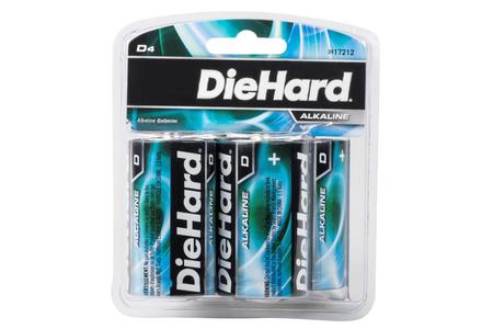 DIEHARD D 4 PACK