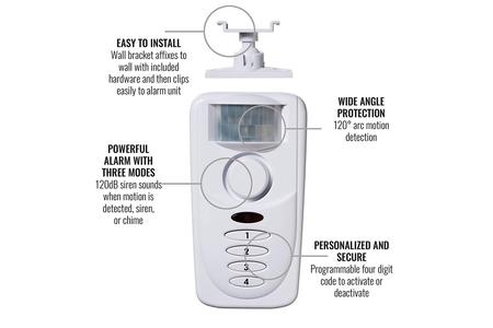 MOTION SENSOR ALARM