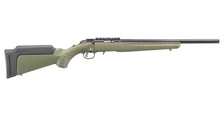RUGER AMERICAN RIMFIRE 17HMR OD GREEN STOCK 
