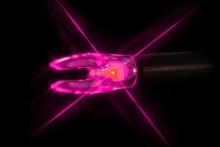FIT UNIVERSAL SIZE PINK LIGHTED NOCK