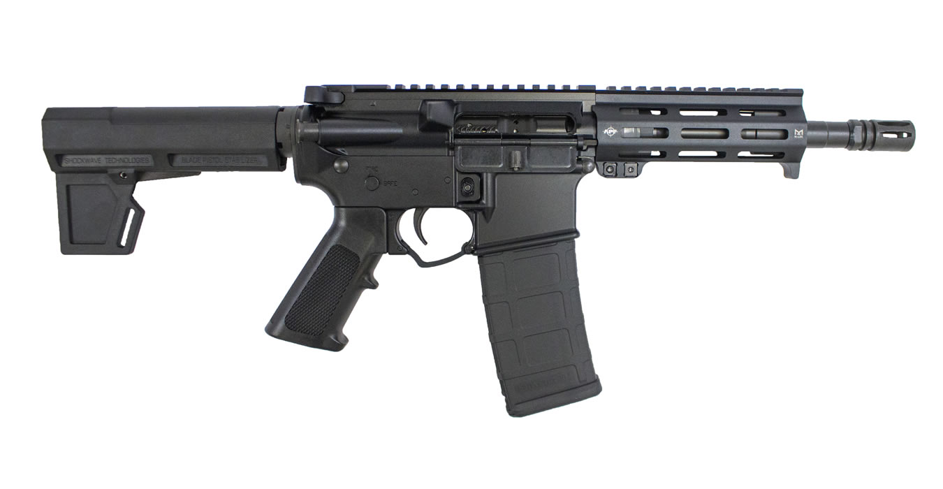 Alex Pro Firearms Econo 5.56mm Semi-Auto AR15 Pistol with Shockwave ...