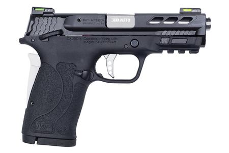 SMITH AND WESSON MP380 Shield EZ Performance Center 380 ACP Pistol with Silver Ported Barrel