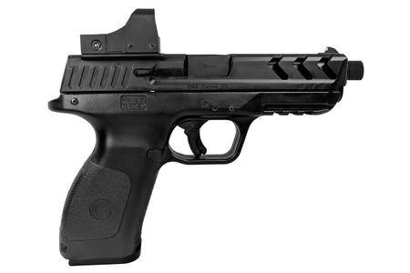 GIRSAN MC28 SA-TV BX 9mm Black Striker-Fired Pistol with Threaded Barrel and Red Dot Optic