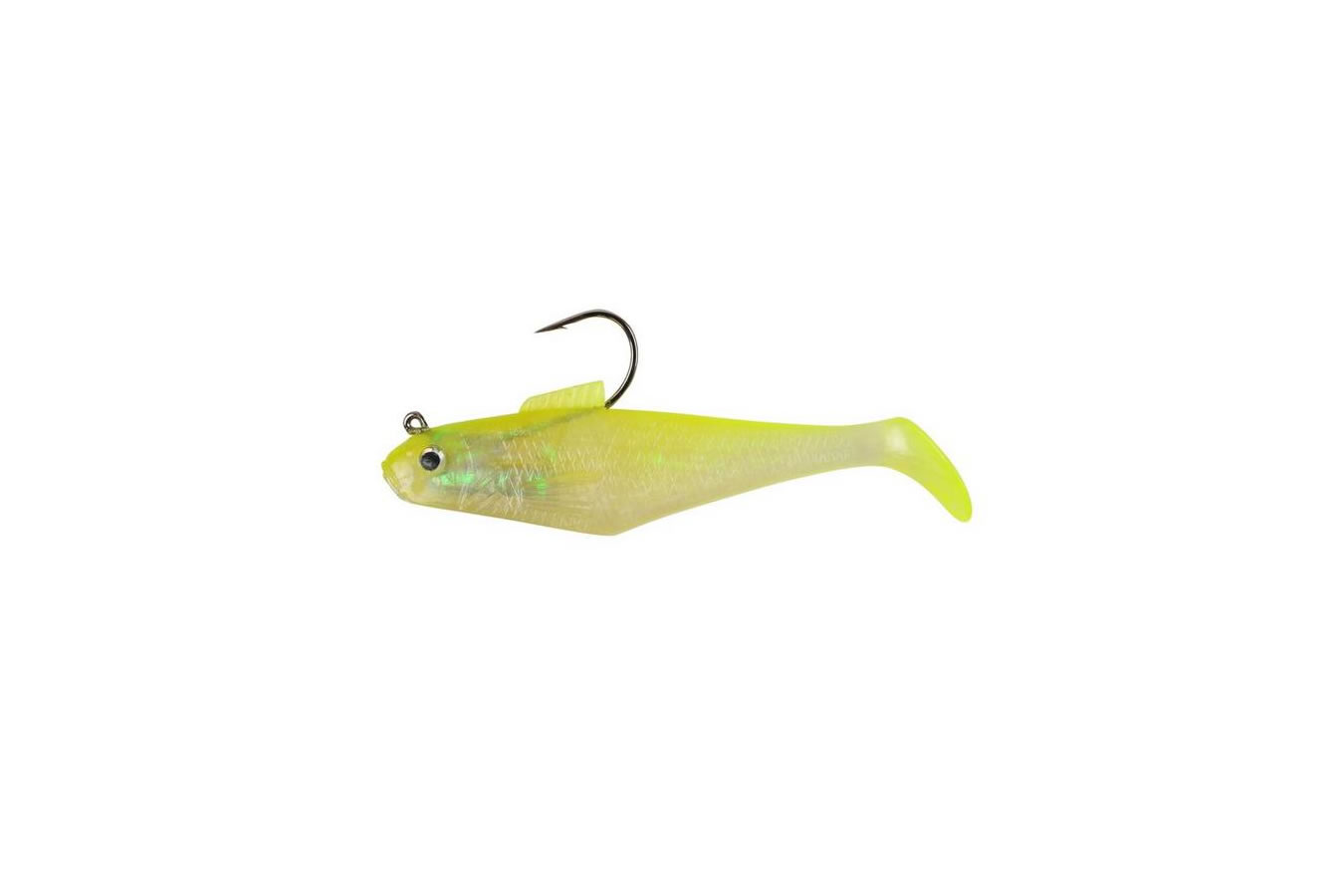 Berkley Powerbait Pre Rigged Swim Shad 3 Shiner Chartreuse Vance Outdoors