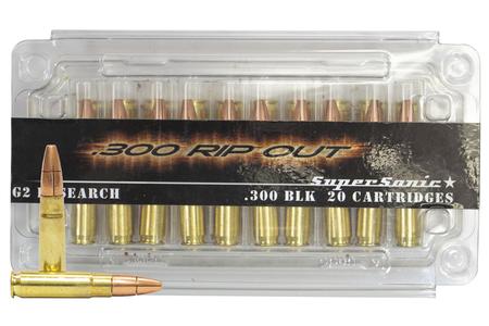 .300 AAC BLACKOUT 110 GR SUPER SONIC RIP OUT 20/BOX