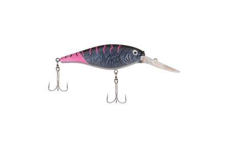 6CM FLICKER SHAD FIRETAIL MF BLACK COUGAR